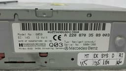 MERCEDES-BENZ MERCEDES SL R230 W219 DVD ROM A2208703589 SAT NAV COMPUTER — thumbnail 5