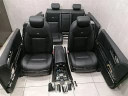 MERCEDES-BENZ MERCEDES CL W216 SPORT SEATS INTERIOR V12 SEAT CL600 DESIGNO LEATHER BLACK — thumbnail 1