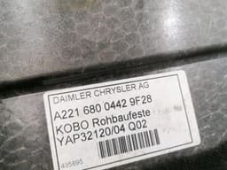 MERCEDES-BENZ Mercedes S W221 Luggage Compartment Cover A2216800242 Trunk Trim — thumbnail 9