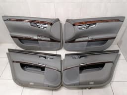 MERCEDES-BENZ Mercedes S600 V12 W221 Door Card A2217202479 Door Trim DESIGNO SET 7G44 — thumbnail 1