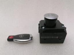 MERCEDES-BENZ Mercedes S-class W221 electronic module A2215450608 control unit EZS + KEY — thumbnail 2
