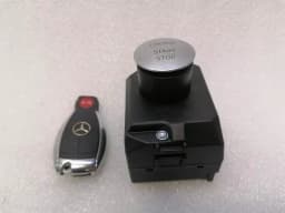 MERCEDES-BENZ Mercedes S-class W221 electronic module A2215450608 control unit EZS + KEY — thumbnail 1