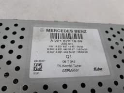 MERCEDES-BENZ Mercedes CL W216 TV Tuner A2218701989 TV Control Unit Combo — thumbnail 5
