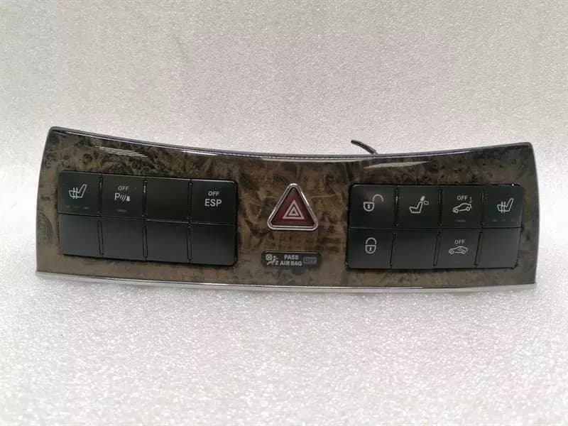MERCEDES-BENZ Mercedes CLK W209 Hazard switchblock A2096890031 warning indicator seat heater