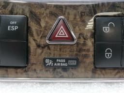 MERCEDES-BENZ Mercedes CLK W209 Hazard switchblock A2096890031 warning indicator seat heater — thumbnail 4