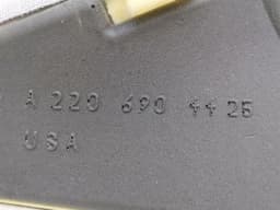 MERCEDES-BENZ MERCEDES S600 W220 RRH C Post Cover A2206904425 Rear Right C Pillar Trim — thumbnail 6