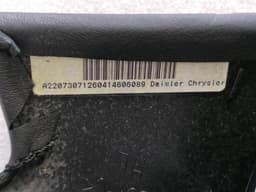 MERCEDES-BENZ Mercedes S600 W220 Left Seat Switch + Leather Cover A2208211579 Switch Designo — thumbnail 7