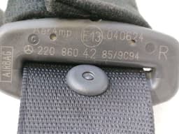 MERCEDES-BENZ Mercedes S W220 front right seatbelt A2208604285 seat belt front belt — thumbnail 10