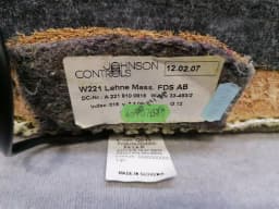 MERCEDES-BENZ Mercedes S-class W221 right seatpad A2219101847 right seat 8M29 landscape — thumbnail 9
