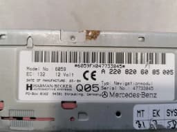 MERCEDES-BENZ Mercedes S-Class W220 DVD ROM A2208206085 Navi Calculator — thumbnail 10