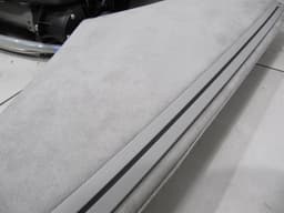 MERCEDES-BENZ Mercedes S65 S63 Designo rear roller blind set leather W221 A2218100020 plot shelf — thumbnail 5