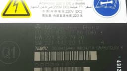 MERCEDES-BENZ Mercedes S-class W221 seat module A2218707786 seat control unit. — thumbnail 6