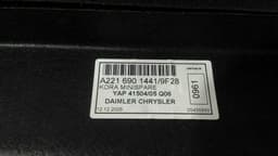 MERCEDES-BENZ Mercedes S-Class W221 Boat Floor A2216901441 Boot Liner — thumbnail 8