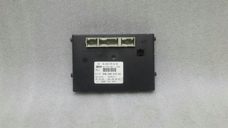 MERCEDES-BENZ Mercedes S-class W221 Climate Control Module A2218700426 Control Unit Air Conditioning