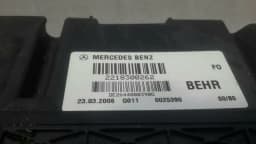 MERCEDES-BENZ Mercedes S-class W221 Heater Blower A2218342360 Engine Heater Fan Rear — thumbnail 4