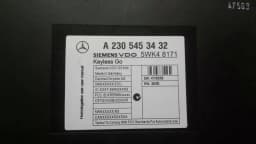 MERCEDES-BENZ Mercedes SL R230 Keyless Go Module A2305453432 Keyless Go Control Unit Kessy. — thumbnail 2