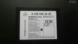 MERCEDES-BENZ Mercedes SL R230 Keyless Go Module A2305453432 Keyless Go Control Unit Kessy. — thumbnail 4