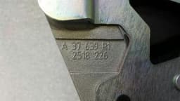 MERCEDES-BENZ Mercedes SL R230 right boot hinge A2307901471 tailgate hinge right — thumbnail 4