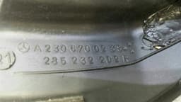 MERCEDES-BENZ Mercedes SL R230 Rear Right Body Moulding A2306700238 Bar Rear Right — thumbnail 8