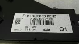MERCEDES-BENZ Mercedes SL R230 Left Antenna Amplifier A2308207189 Antenna Strengthening Left — thumbnail 5