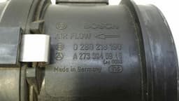 MERCEDES-BENZ Mercedes SL R230 Air Flow Meter A2730940948 Air Mass Meter M273 V8 — thumbnail 8