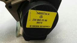 MERCEDES-BENZ Mercedes SL R230 RLH seat belt A2308600586 seat belt belt rear Li — thumbnail 2