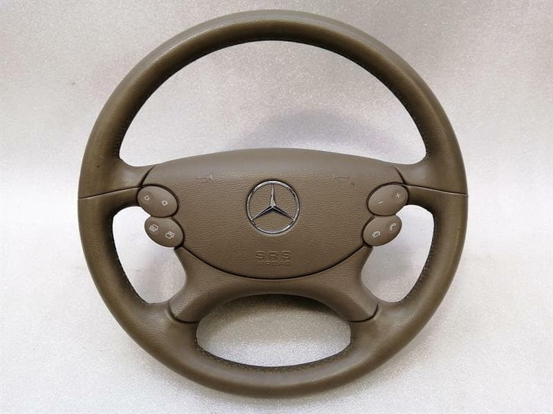 Mercedes SL R230 Steering Wheel A2304600503 Steering Wheel MFL Leather Leather LANDSCAPE