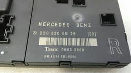 MERCEDES-BENZ Mercedes SL R230 right door module A2308205826 door control unit right — thumbnail 6