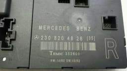 MERCEDES-BENZ Mercedes SL R230 right door module A2308204826 door control unit right — thumbnail 5