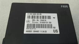 MERCEDES-BENZ Mercedes SL R230 Voice Control Module A2038200885 Linguatronic — thumbnail 5