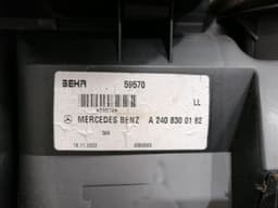 MAYBACH MAYBACH 57 W240 Heater Blower A2408300162 Motor Heater Fan — thumbnail 9