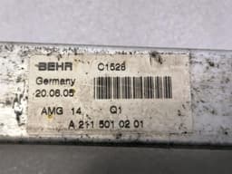 MERCEDES-BENZ AMG MERCEDES CLS W219 Oil Radiator A2115010201 Cooler Oil Cooler AMG — thumbnail 6