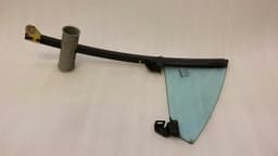 MERCEDES-BENZ Mercedes CLS W219 right rear 1/4 glass A2197301455 door window 1/4 rear right. — thumbnail 3