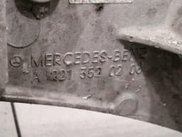 MERCEDES-BENZ Mercedes S63 W217 W222 Subframe Rear A2213500508 Axle Frame Rear Axle — thumbnail 7