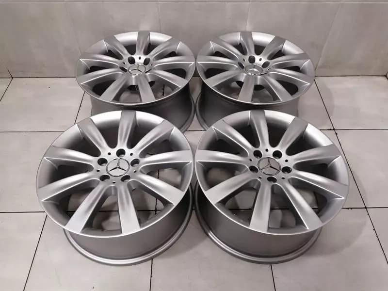 MERCEDES-BENZ 18 MERCEDES CL W216 ALLOY WHEEL A2164010202 ALLOY WHEEL 9.5J 8.5J W221 SET SET S