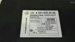 MERCEDES-BENZ Mercedes CL W216 Electronic Module A2218702292 ECU Keyless Go Kessy — thumbnail 2