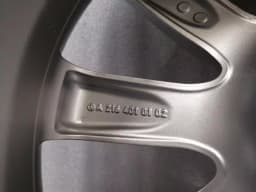 MERCEDES-BENZ 18 MERCEDES CL W216 ALLOY WHEEL A2164010202 ALLOY WHEEL 9.5J 8.5J W221 SET SET S — thumbnail 9