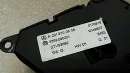 MERCEDES-BENZ Mercedes CL W216 Left Seat Memory Switch A2218700658 Seat Switch RHD — thumbnail 5