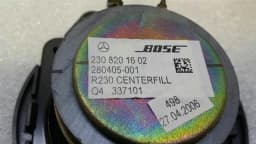 MERCEDES-BENZ Mercedes SL R230 Dashboard Speaker A2308201602 Speaker BOSE — thumbnail 3