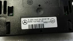 MERCEDES-BENZ Mercedes SL R230 PDC screen rear A2305420223 PTS screen rear parking aid — thumbnail 7