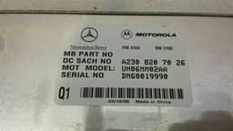 MERCEDES-BENZ Mercedes SL R230 Voice Control Module A2308207026 Interface Control Unit Phone — thumbnail 2