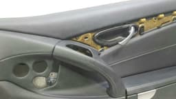 MERCEDES-BENZ Mercedes SL R230 FRH door card A2307207463 door panel front right leather — thumbnail 5