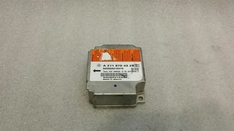 MERCEDES-BENZ Mercedes CLS55 AMG Safety Module ECU A2118704326 Air Control Unit SRS
