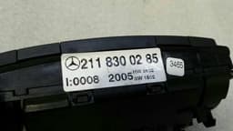 MERCEDES-BENZ Mercedes W219 CLS55 AMG Car Climate Control A2118300285 Rear Climate Control Panel — thumbnail 4