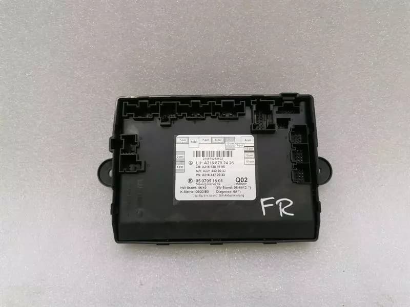 Mercedes CL W216 right door module A2168702426 door control unit right RE