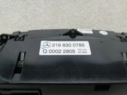 MERCEDES-BENZ Mercedes CLS W219 Car Climate Control A2198300785 Air Conditioning Control Panel A/C — thumbnail 6