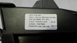 MERCEDES-BENZ Mercedes CLS W219 Rear Center Tray A2196800750 Tray Storage Rear Front — thumbnail 4