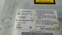 MERCEDES-BENZ Mercedes CLS W219 CD Changer A2118703889 CD Changer — thumbnail 6