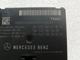 MERCEDES-BENZ Mercedes CL W216 Central Gateway Module A2219006702 Control Unit — thumbnail 2