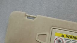 MERCEDES-BENZ Mercedes CLS W219 Sun visor A2198100410 sun visor bezel right ALCANTARA — thumbnail 8